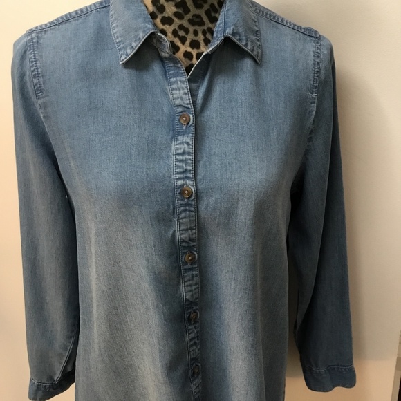 j jill denim shirt